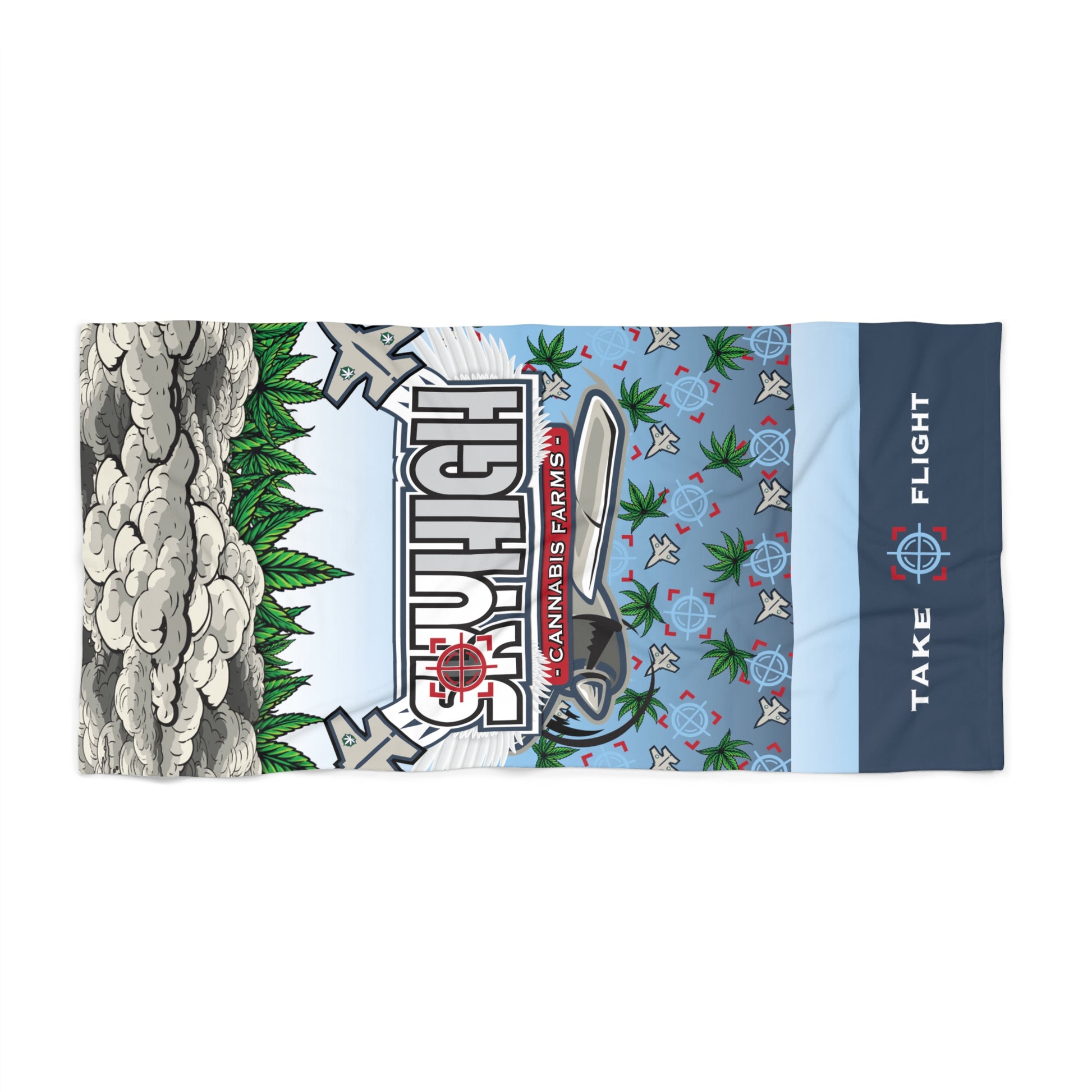SkyHigh - Vertical Fly High Beach Towel