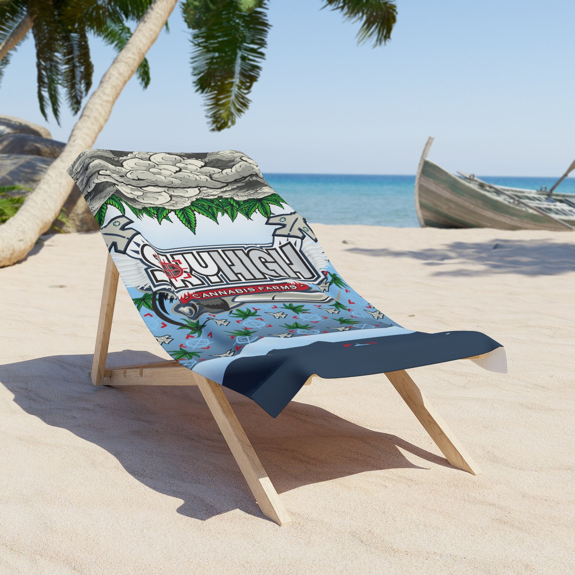 SkyHigh - Vertical Fly High Beach Towel
