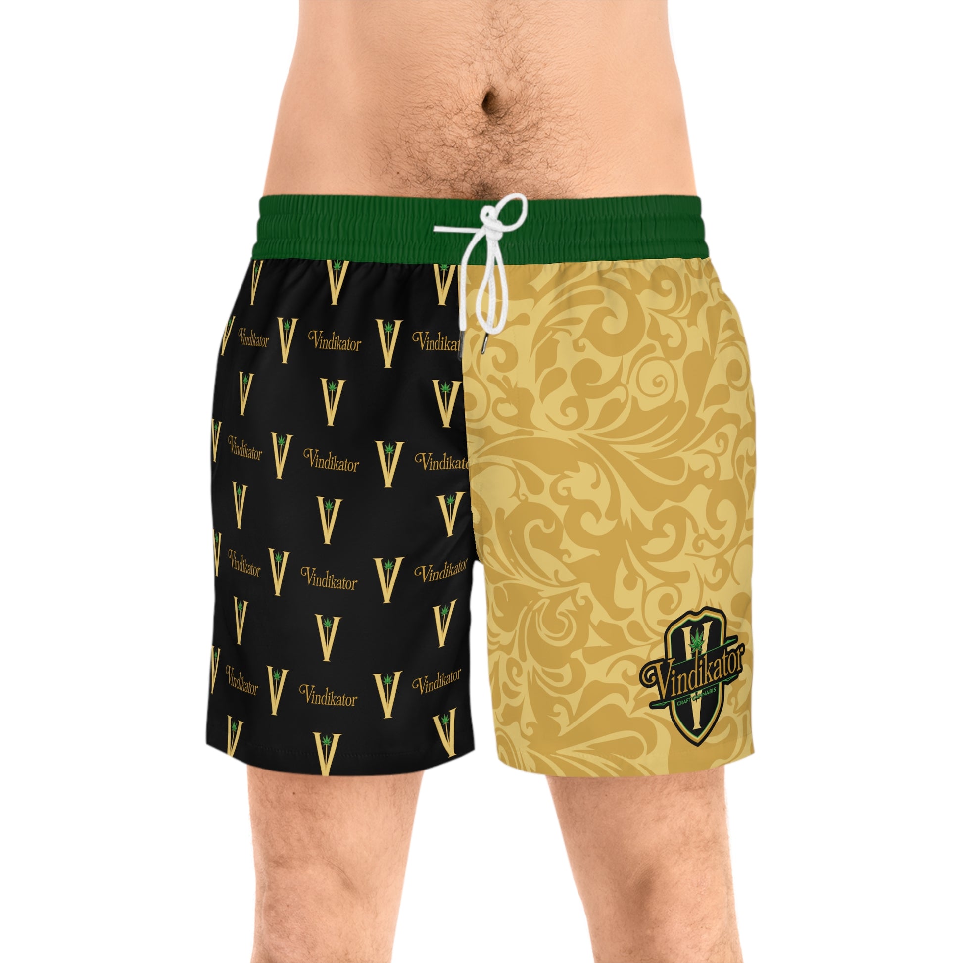 Vindikator - Victory in Gold Men's Swim Shorts