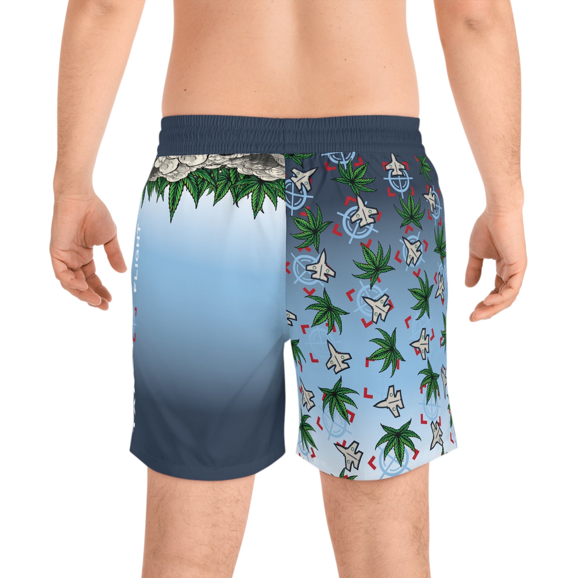 Sky High - Fly High Dark Top Men's Swim Shorts