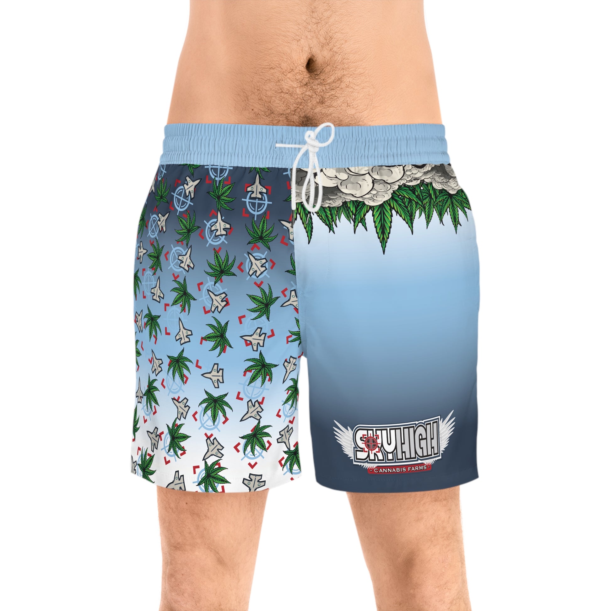 Sky High - Fly High Light Top Men's Swim Shorts