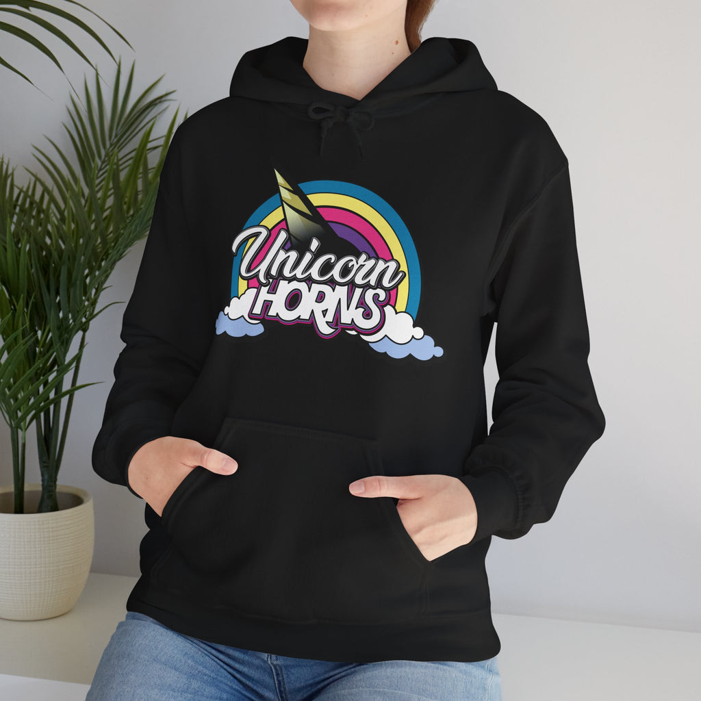 Unicorn Horns - Unisex Heavy Blend™ Hooded Sweatshirt