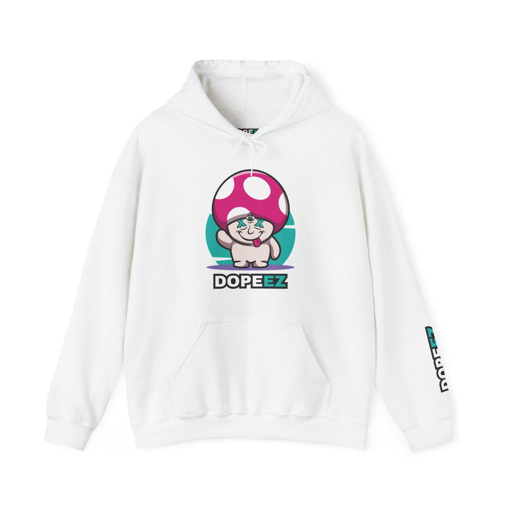 Happy Lil FunGuy w/Pink Cap - Unisex Heavy Blend™ Hooded Sweatshirt