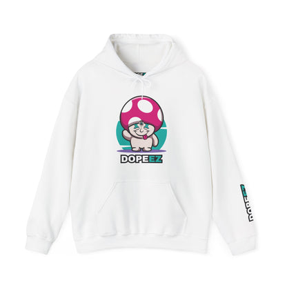 Happy Lil FunGuy w/Pink Cap - Unisex Heavy Blend™ Hooded Sweatshirt