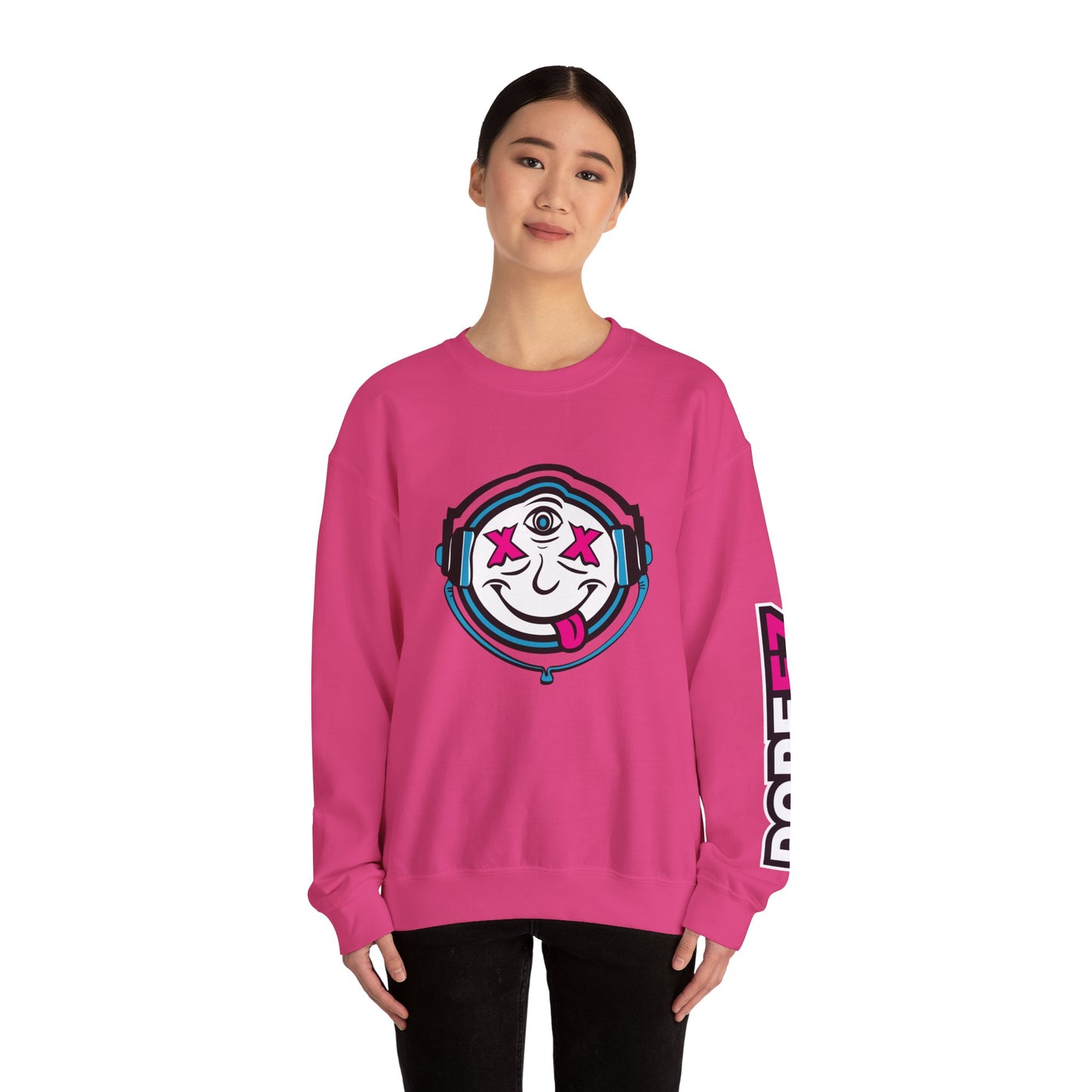 Double Dope DJ Ez - Unisex Heavy Blend™ Crewneck Sweatshirt