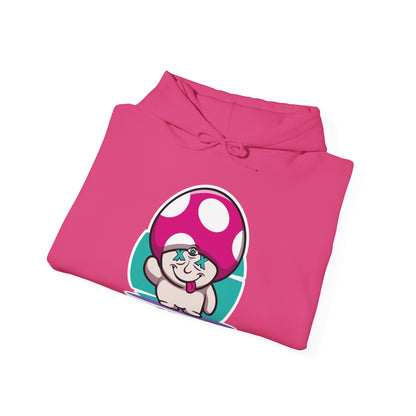 Happy Lil FunGuy w/Pink Cap - Unisex Heavy Blend™ Hooded Sweatshirt