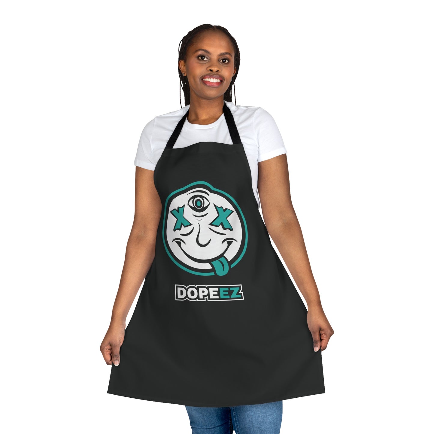 Dope Cooking Apron - White or Black Straps