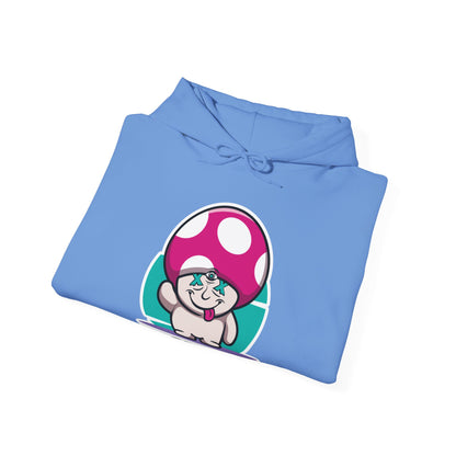 Happy Lil FunGuy w/Pink Cap - Unisex Heavy Blend™ Hooded Sweatshirt