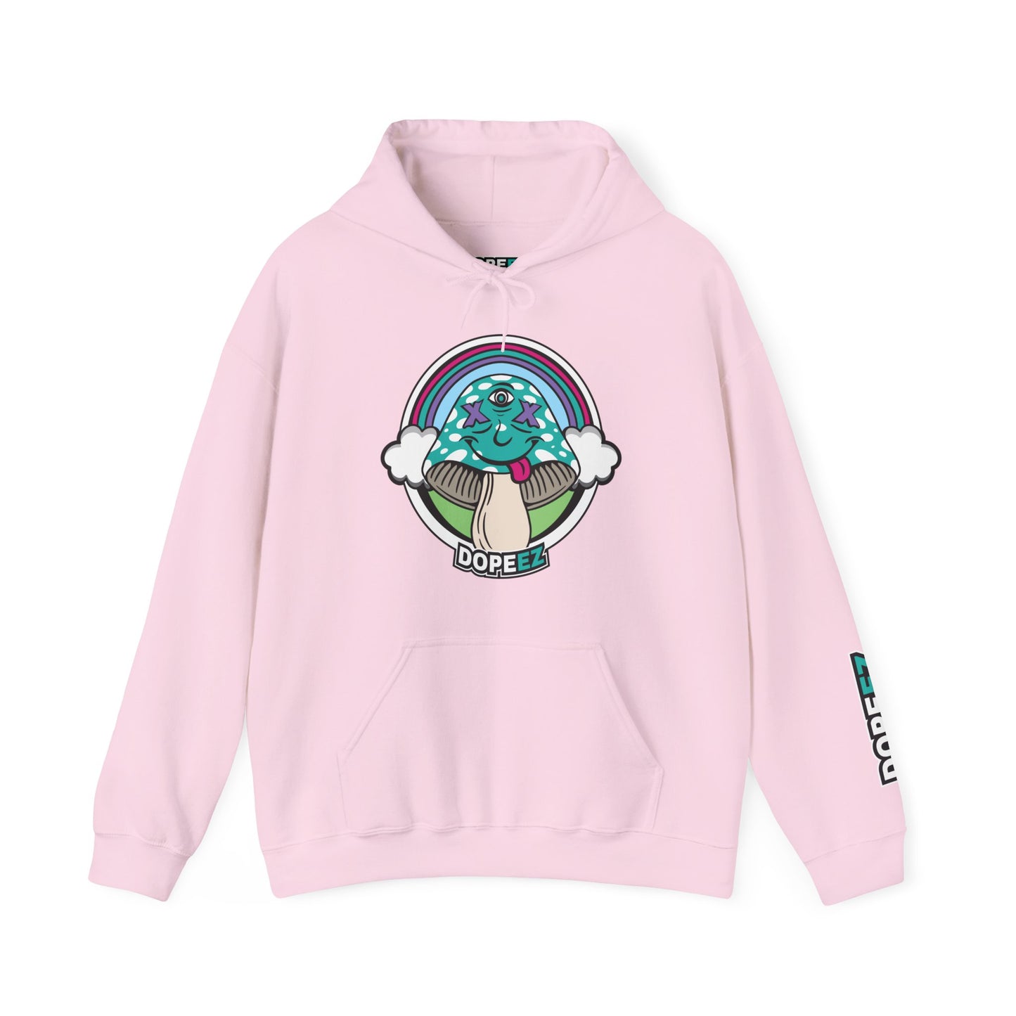 Mushie Clouds & Rainbows - Unisex Heavy Blend™ Hooded Sweatshirt