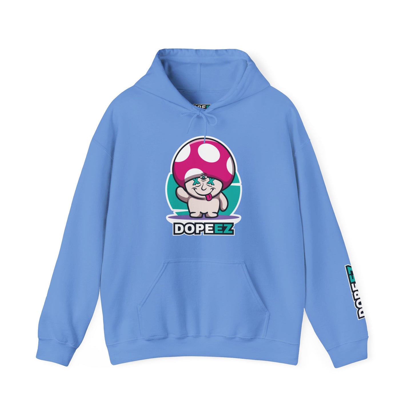 Happy Lil FunGuy w/Pink Cap - Unisex Heavy Blend™ Hooded Sweatshirt