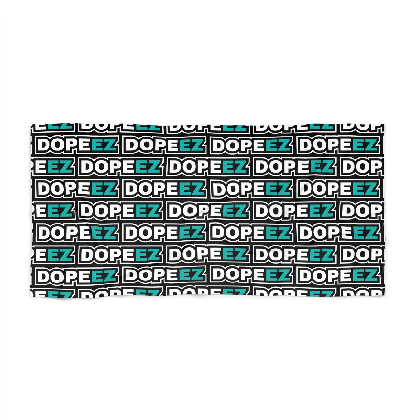 DOPEEZ Logo Beach Towel