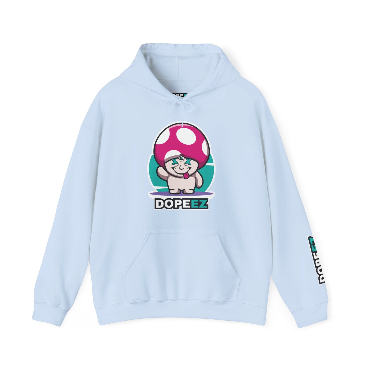 Happy Lil FunGuy w/Pink Cap - Unisex Heavy Blend™ Hooded Sweatshirt