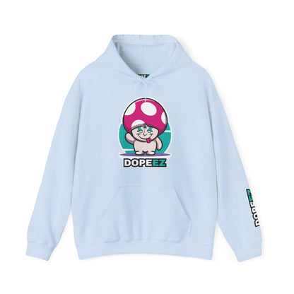 Happy Lil FunGuy w/Pink Cap - Unisex Heavy Blend™ Hooded Sweatshirt