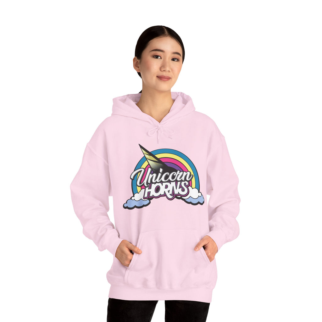 Unicorn Horns - Unisex Heavy Blend™ Hooded Sweatshirt