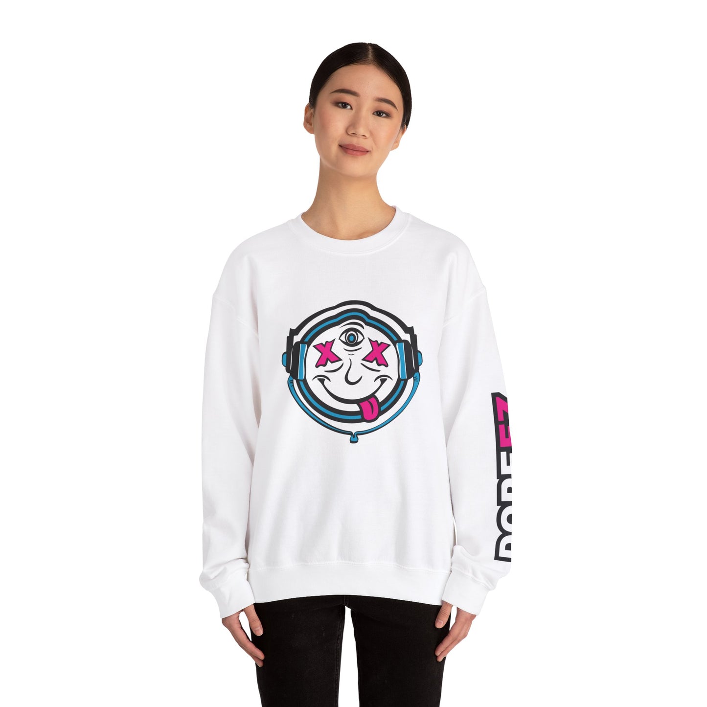 Double Dope DJ Ez - Unisex Heavy Blend™ Crewneck Sweatshirt