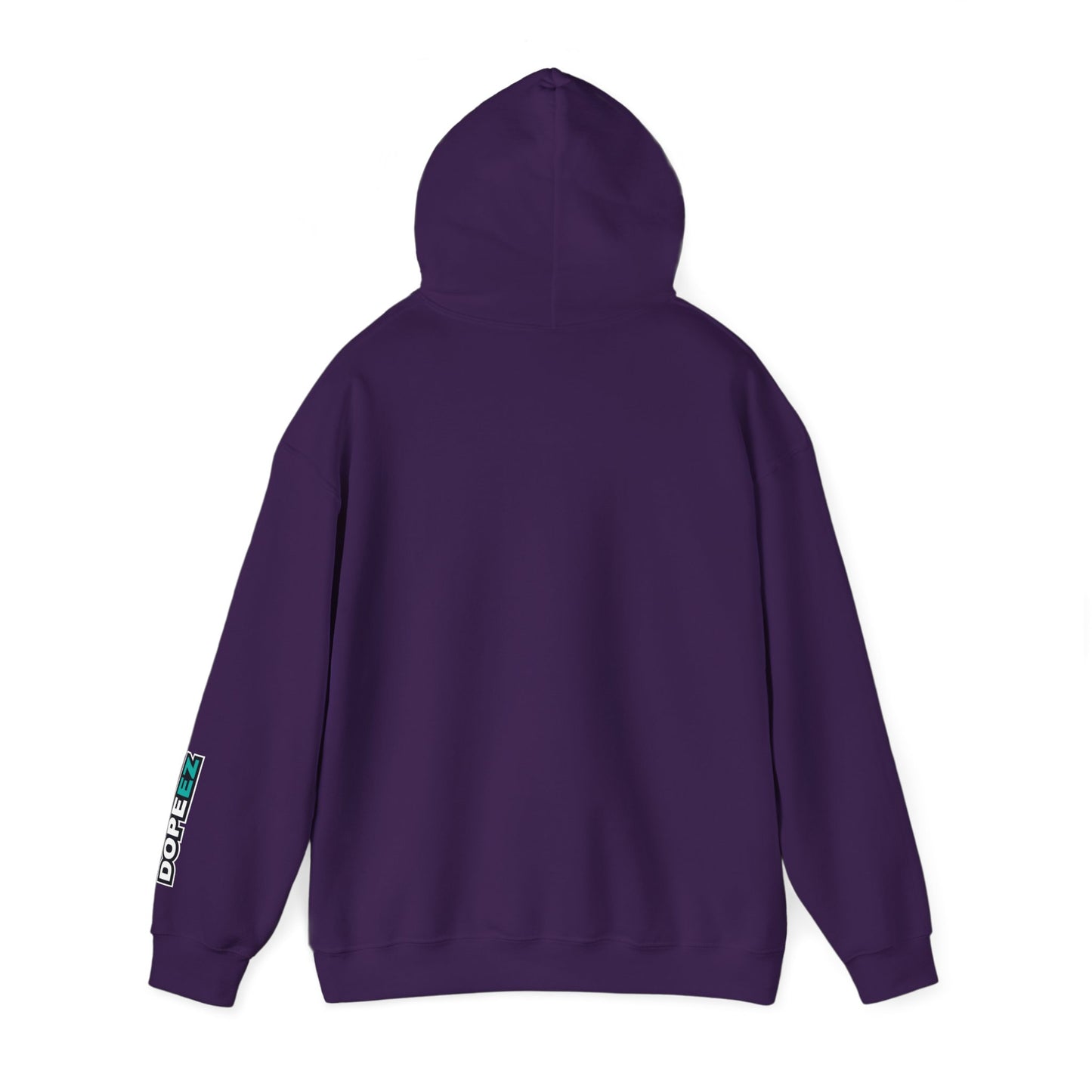 Happy Lil FunGuy w/Purple Cap - Unisex Heavy Blend™ Hooded Sweatshirt