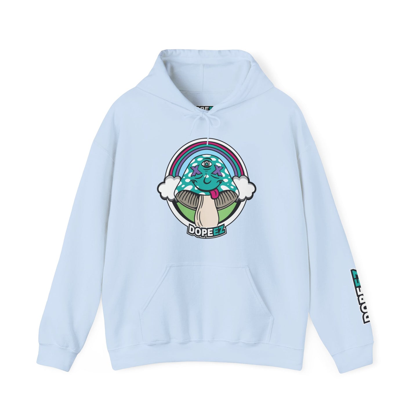 Mushie Clouds & Rainbows - Unisex Heavy Blend™ Hooded Sweatshirt