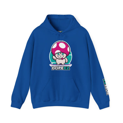 Happy Lil FunGuy w/Pink Cap - Unisex Heavy Blend™ Hooded Sweatshirt