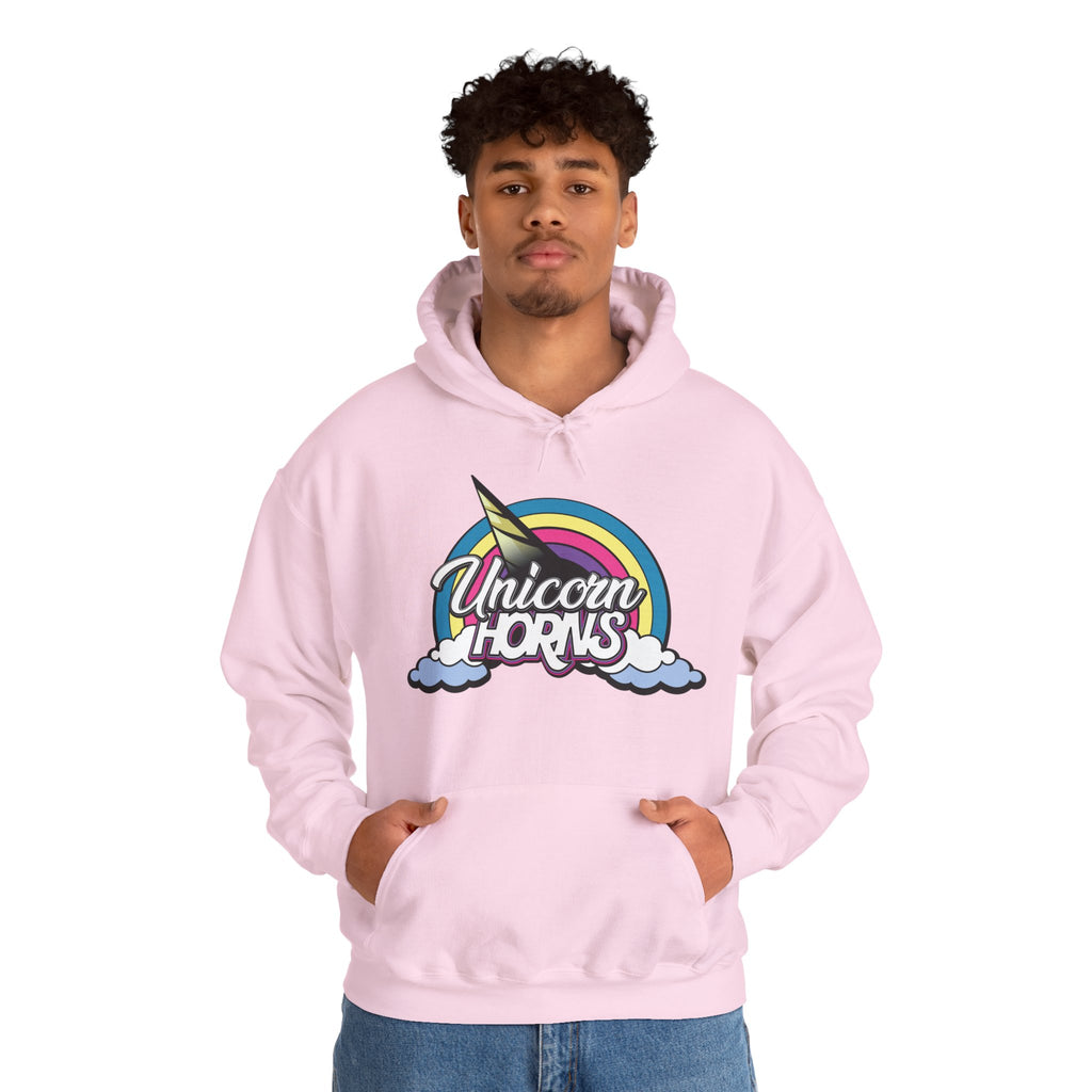 Unicorn Horns - Unisex Heavy Blend™ Hooded Sweatshirt