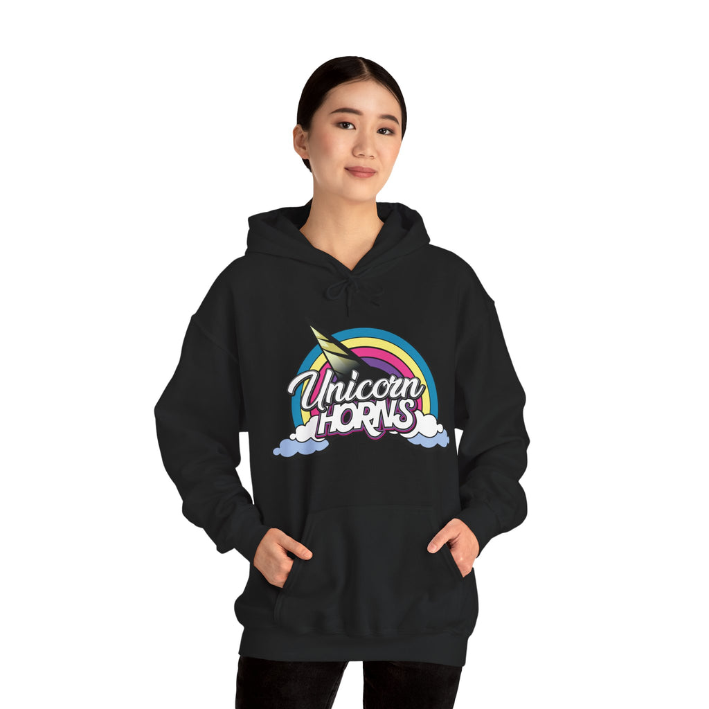 Unicorn Horns - Unisex Heavy Blend™ Hooded Sweatshirt