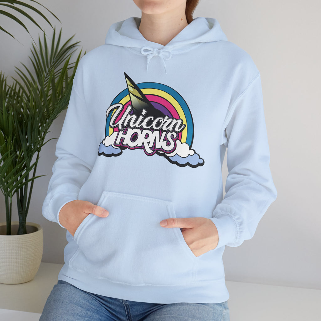 Unicorn Horns - Unisex Heavy Blend™ Hooded Sweatshirt