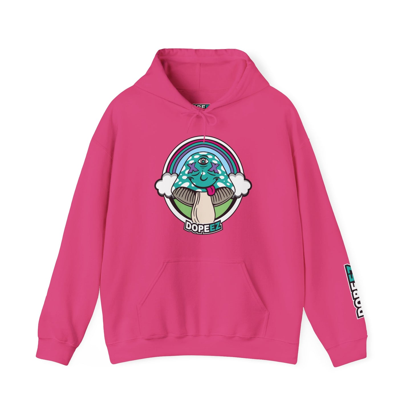 Mushie Clouds & Rainbows - Unisex Heavy Blend™ Hooded Sweatshirt