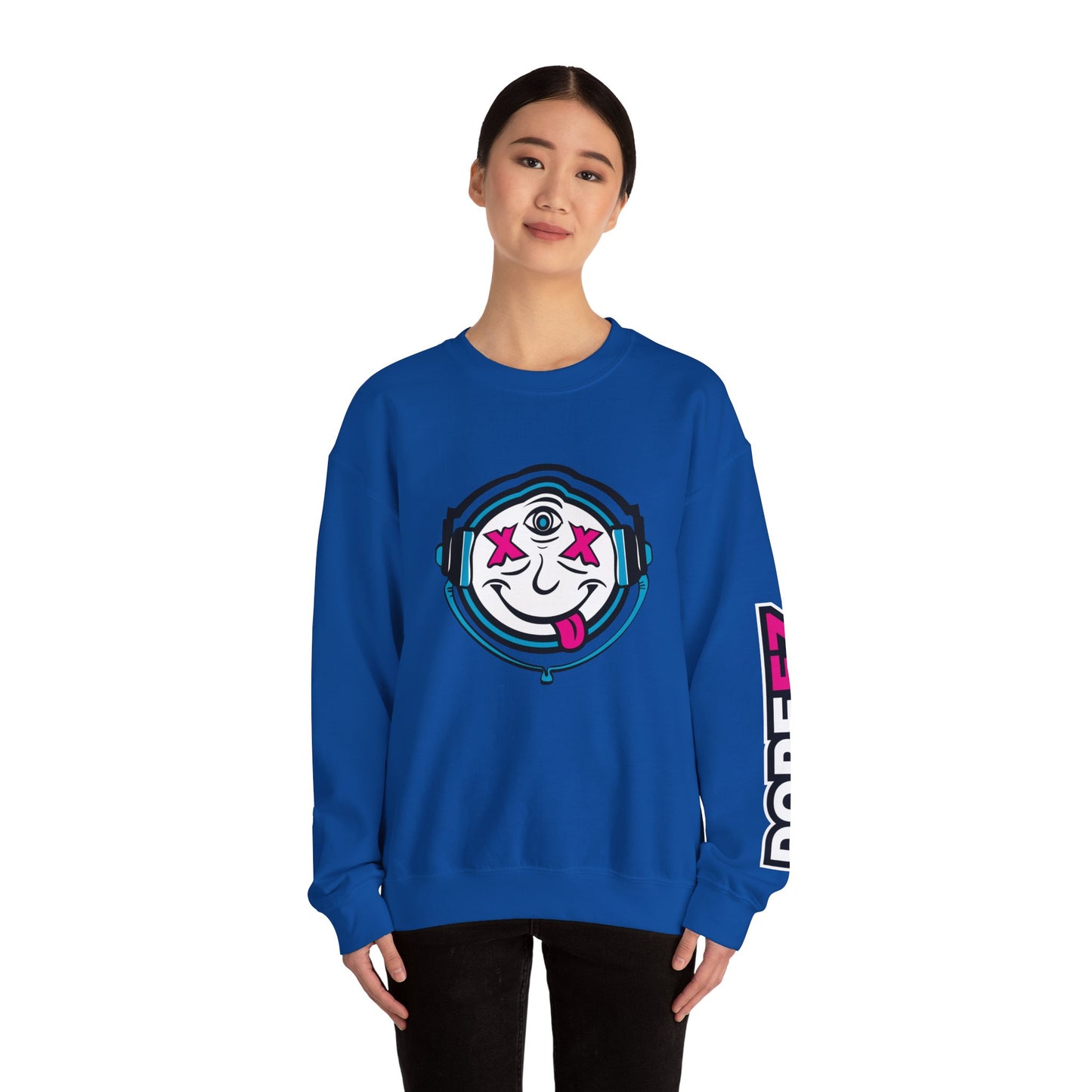 Double Dope DJ Ez - Unisex Heavy Blend™ Crewneck Sweatshirt